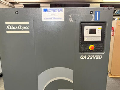MPRESSORE ATLAS COPCO GA 22 VSD – 13 bar