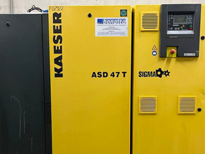 COMPRESSORE KAESER ASD 47 T – 8 bar (FOT CON ESSICCATORE INTEGRATO