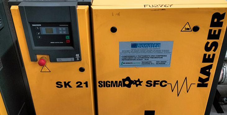 compressore kaeser SK 21 SFC 11 INV